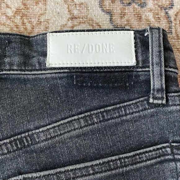 Re/Done Straight Crop Denim - Picture 5 of 7